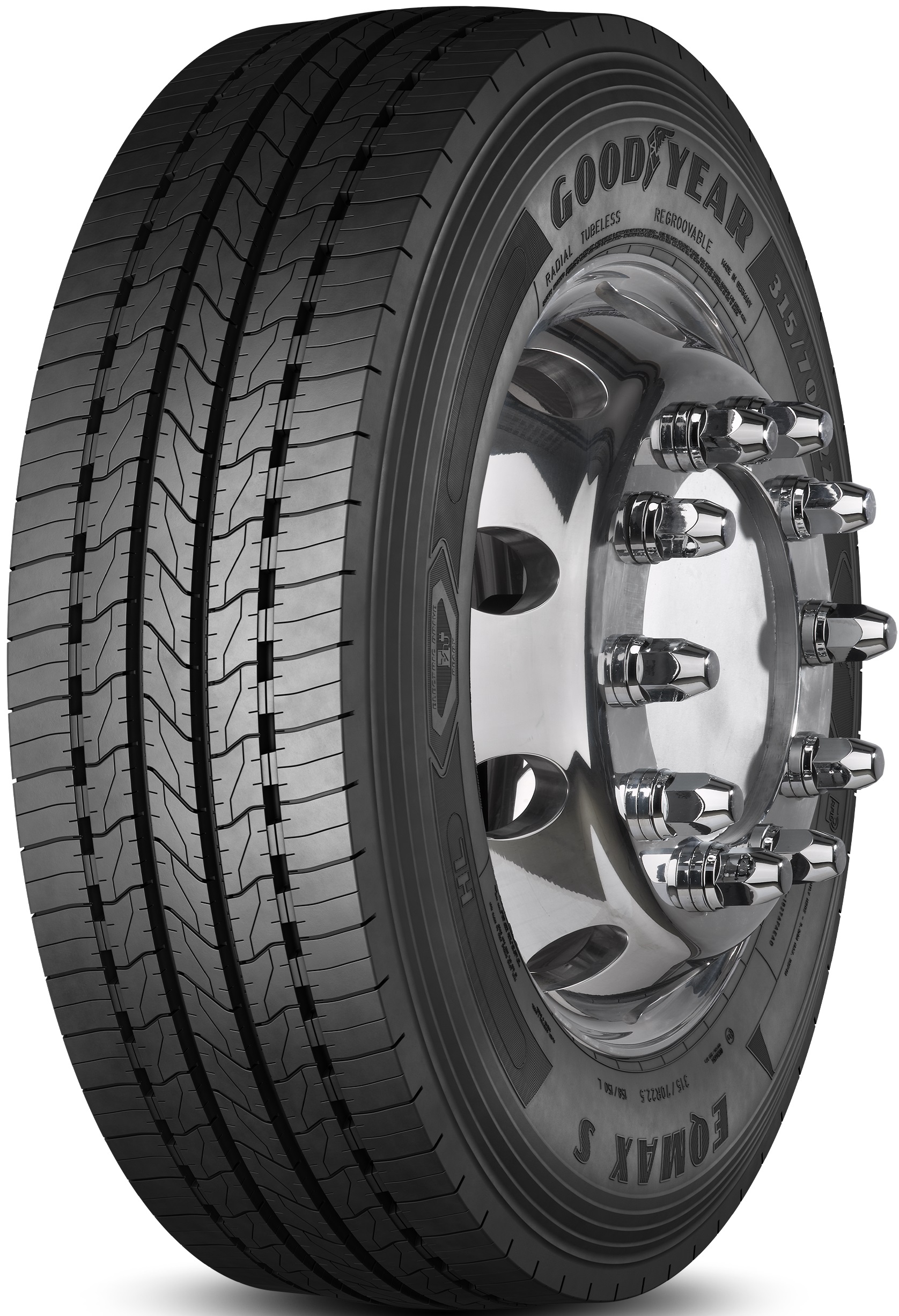 GOODYEAR EQMAXS 385/65 R 22.5 164K/158L