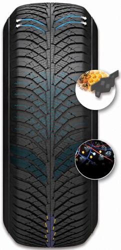 Kumho Solus 4S HA31 - sněhové lamely