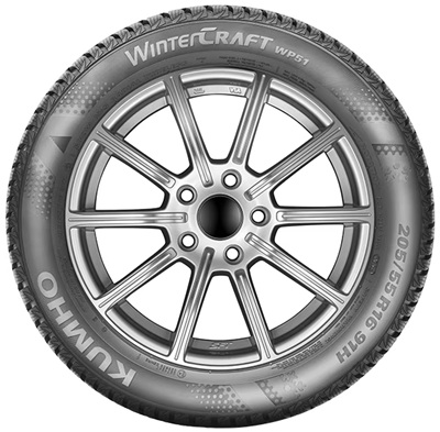 Kumho WinterCraft WP51 - směs běhounu