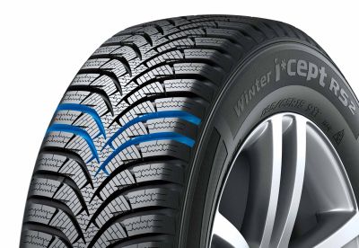 Hankook Winter i*cept RS2 – drážky pro odvod vody