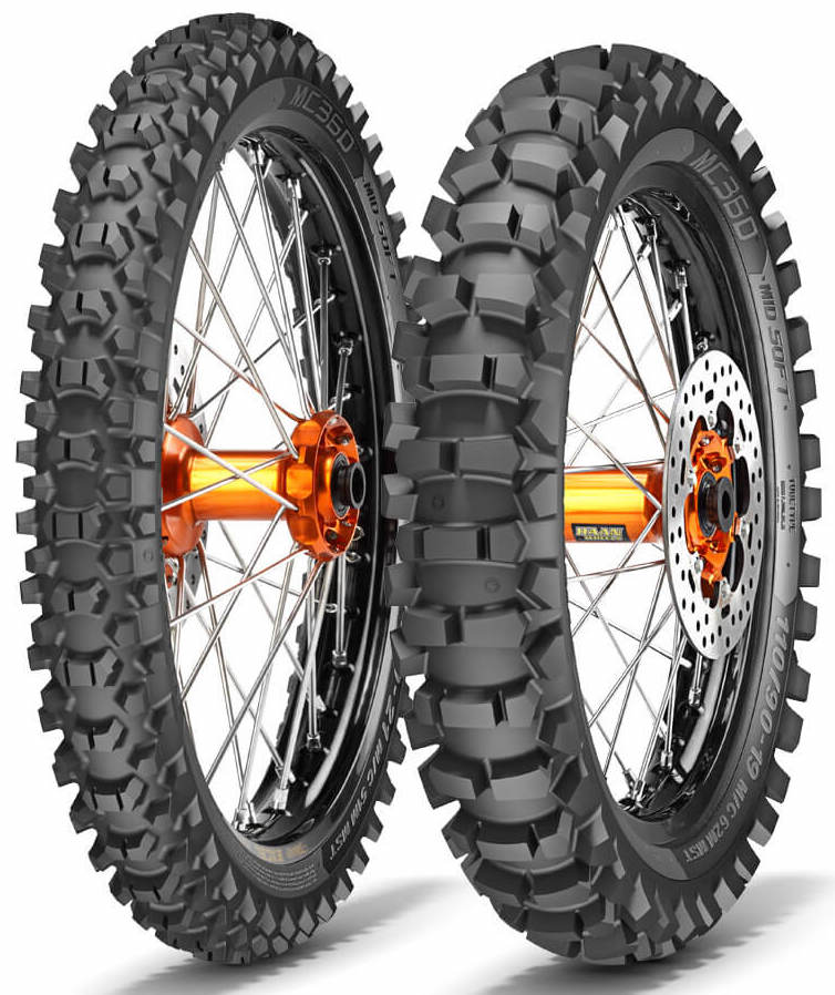 METZELER 110/90 - 19 62M MC360 TT MID HARD MST