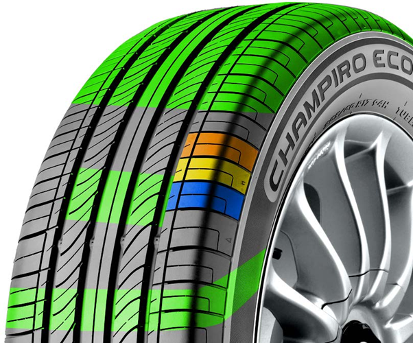 GT Radial Champiro Ecotec – konstrukce dezénu